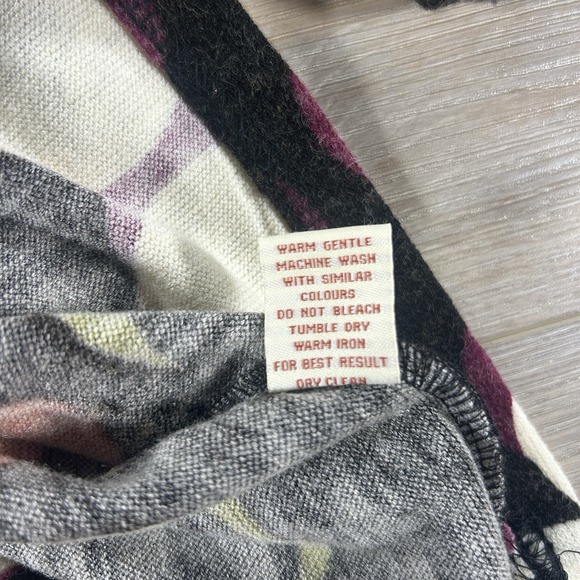 Anthropologie Aryeh Large Lightweight‎ Sweater Dress Abscract Retro Groovy Tie - Picture 9 of 13